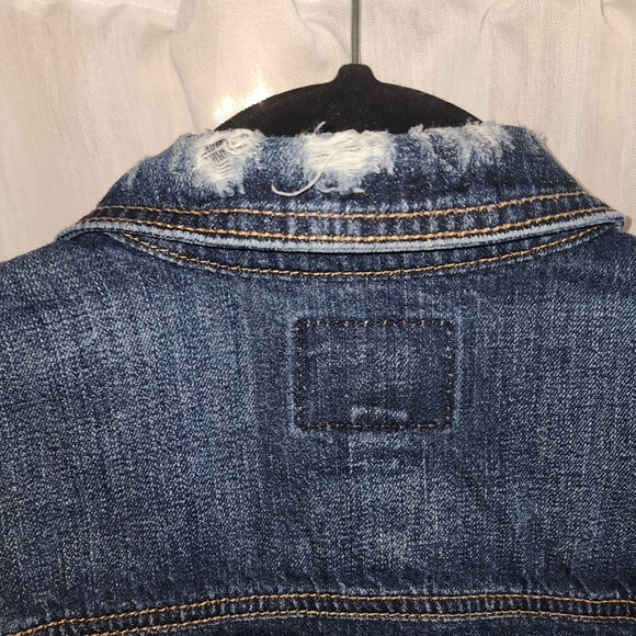 American Eagle Jean Jacket Size Xs - Picture 5 of 9